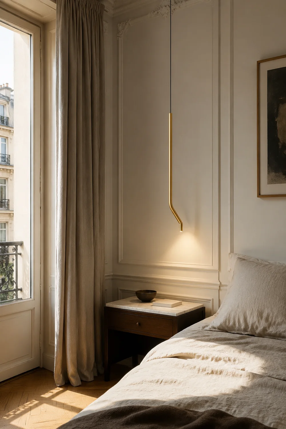 Bending Line Pendant Lamp - Lumpaz