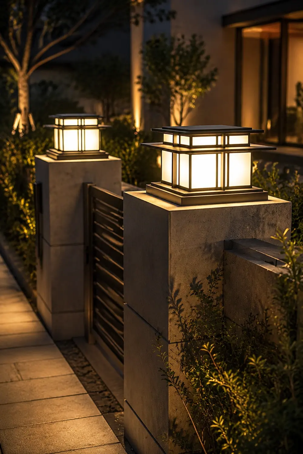 Boilyn Outdoor Pillar Light - Lumpaz