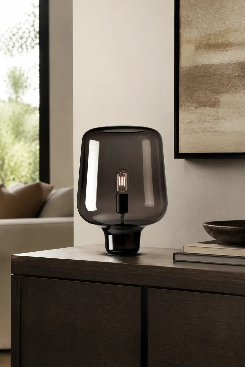 Teutonic Glass Table Lamp - Lumpaz