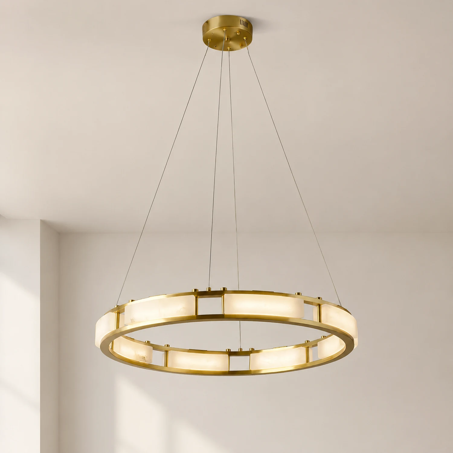 Qatar Alabaster Chandelier - Lumpaz