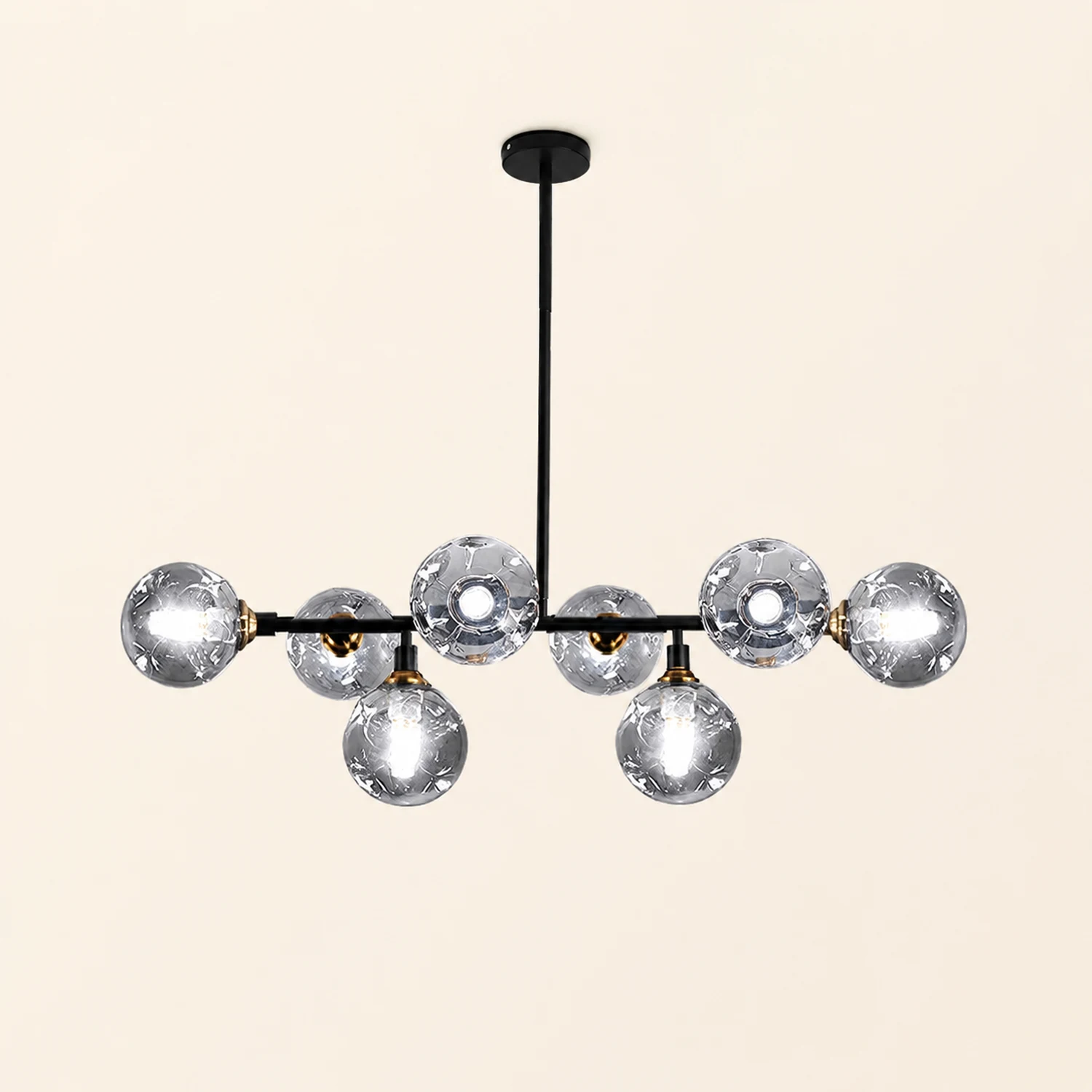 Primas Glass Chandelier - Lumpaz