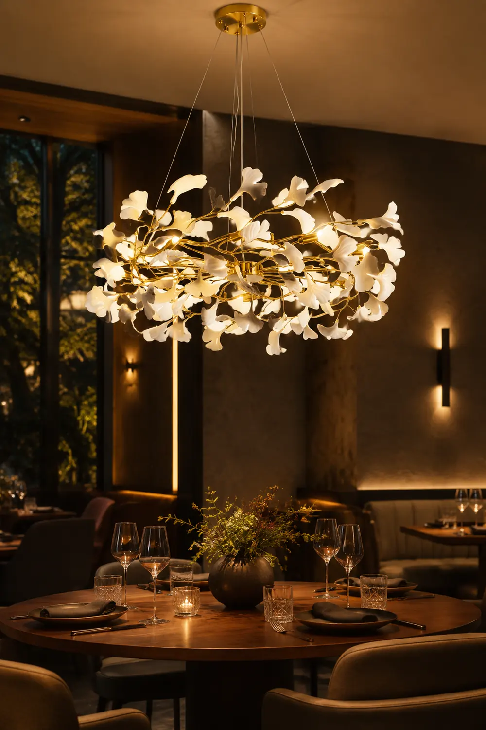 Gingko Chandelier P - Lumpaz
