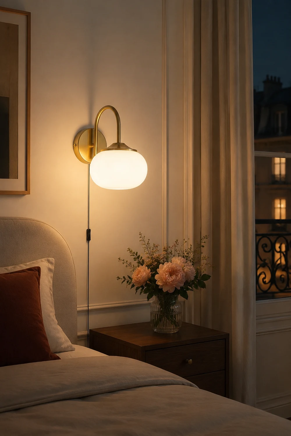 Marshmallow Sconce Plug Version - Lumpaz
