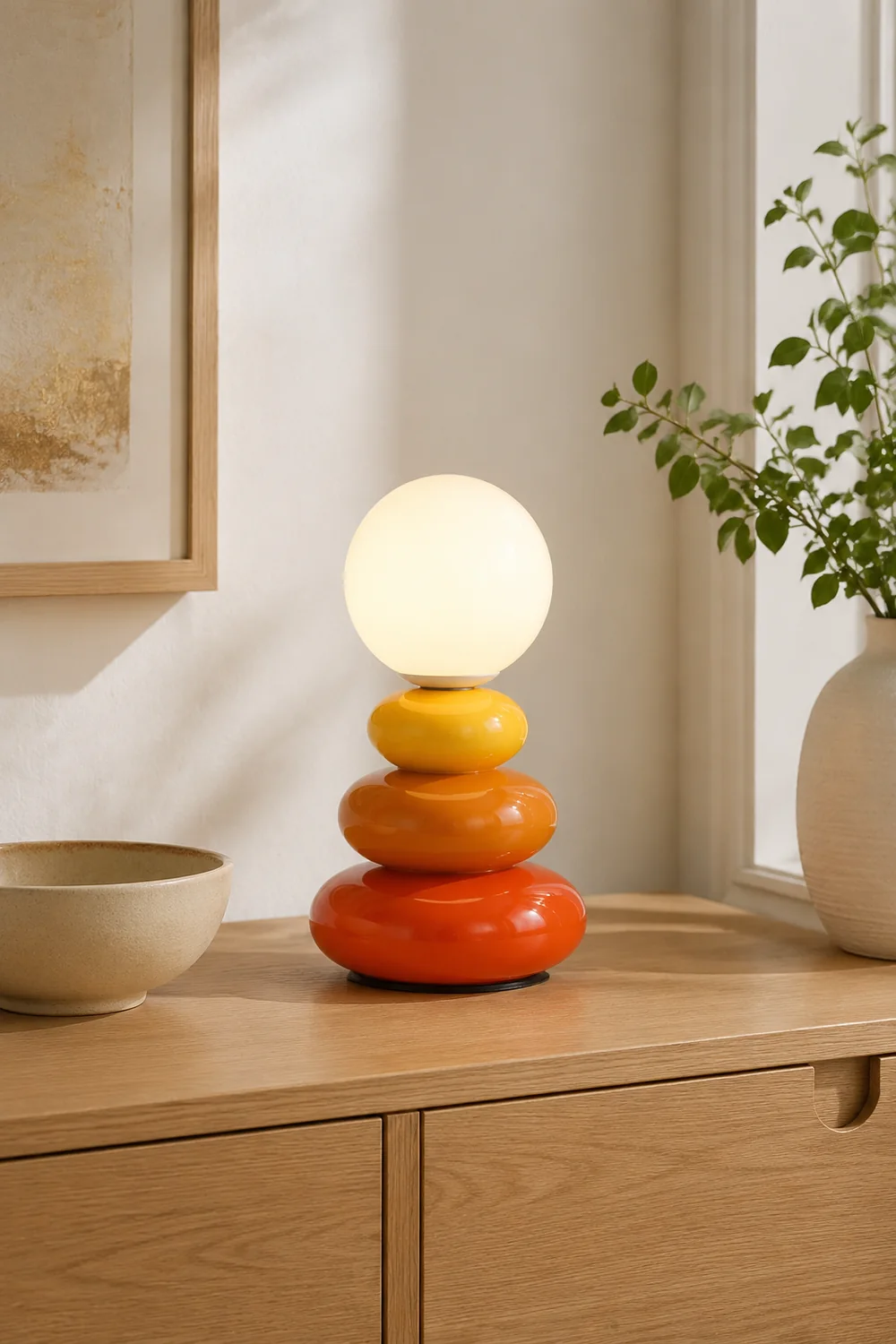 Triple Gourd Table Lamp - Lumpaz