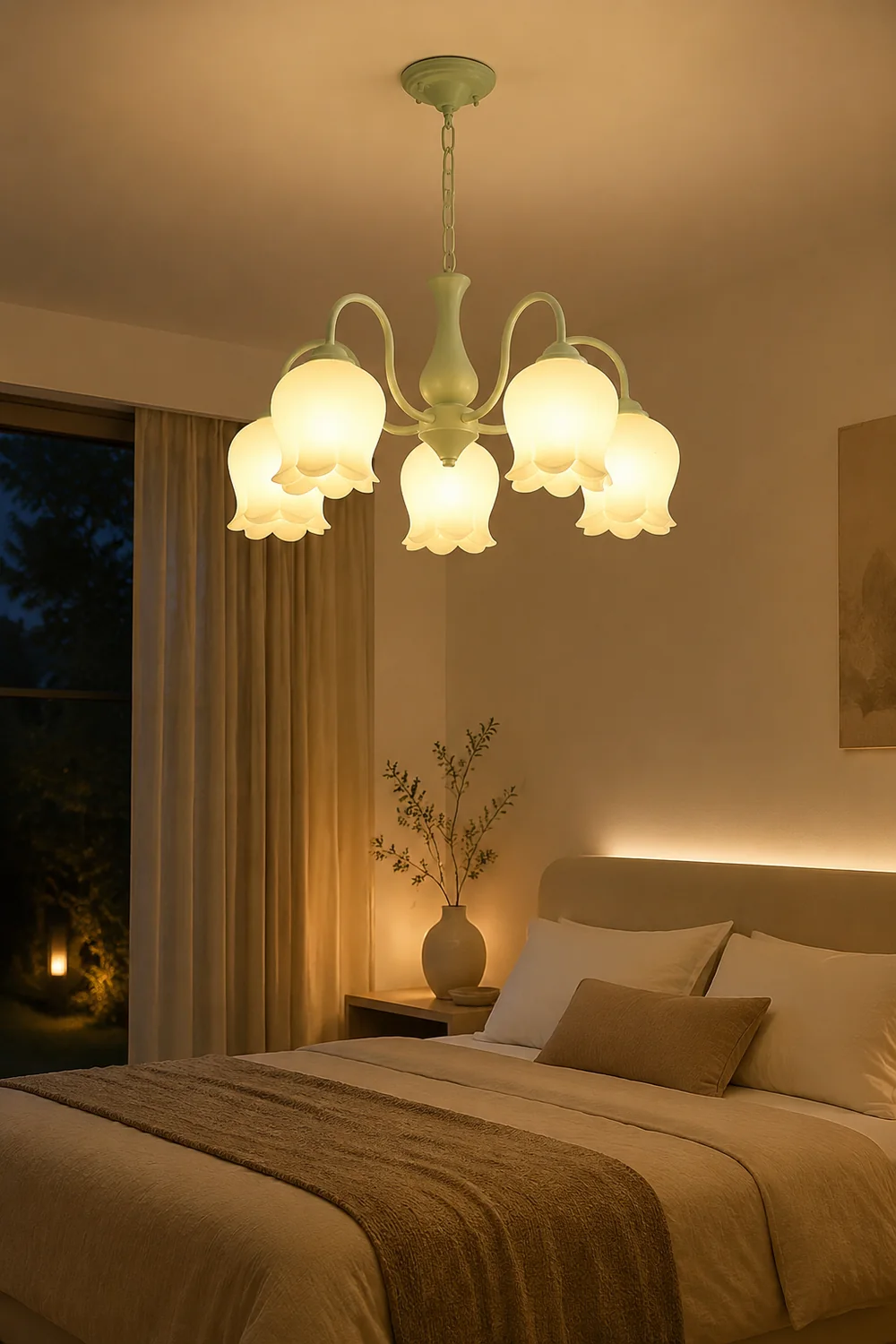 Elegant Lilium Chandelier - Lumpaz
