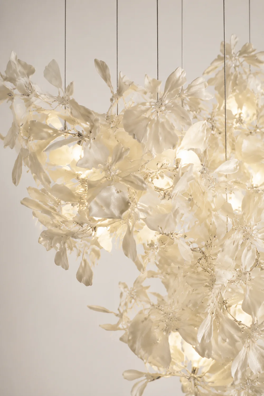 Gingko Combination Chandelier - Lumpaz