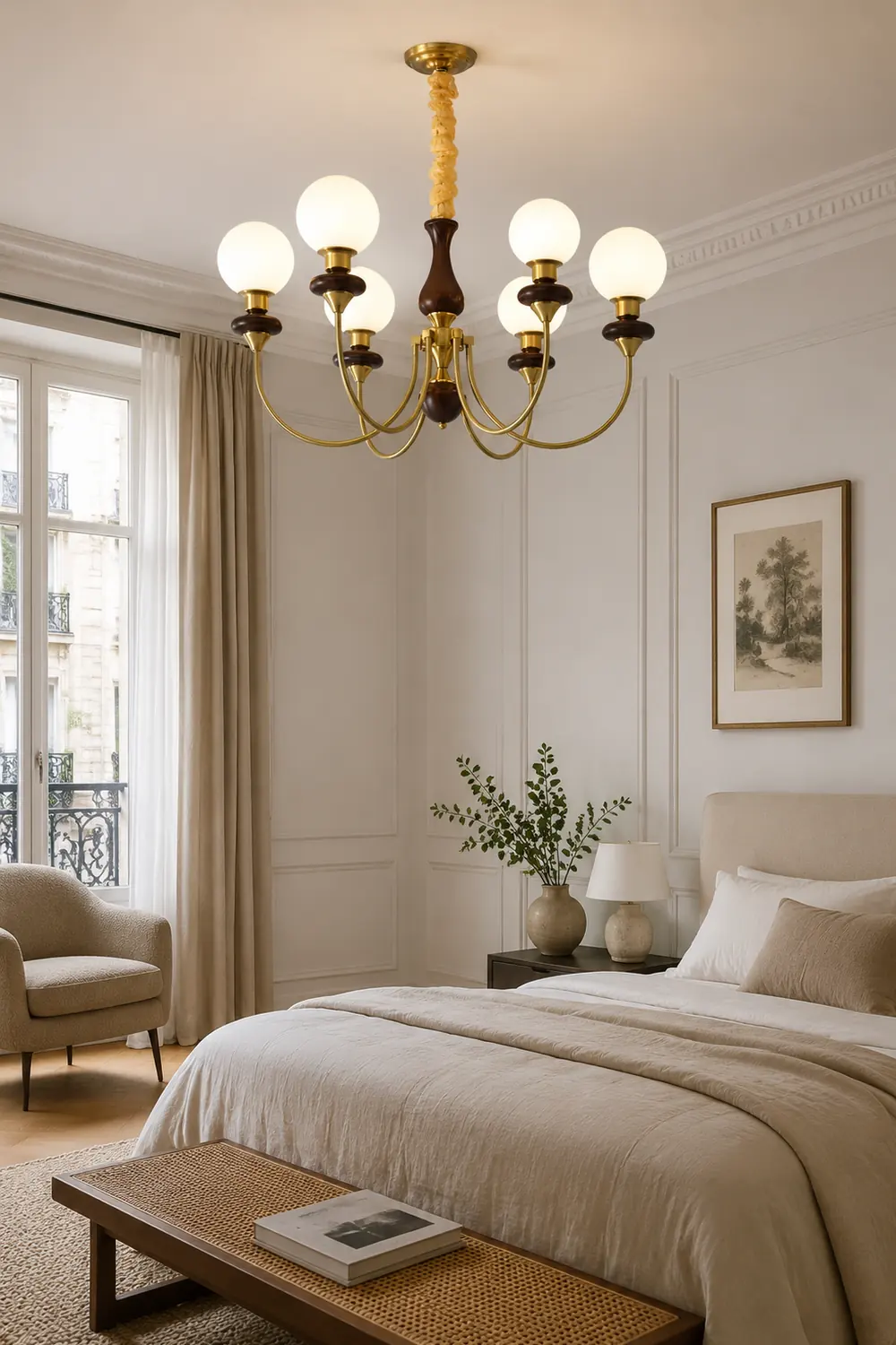 Retro Monique Chandelier - Lumpaz