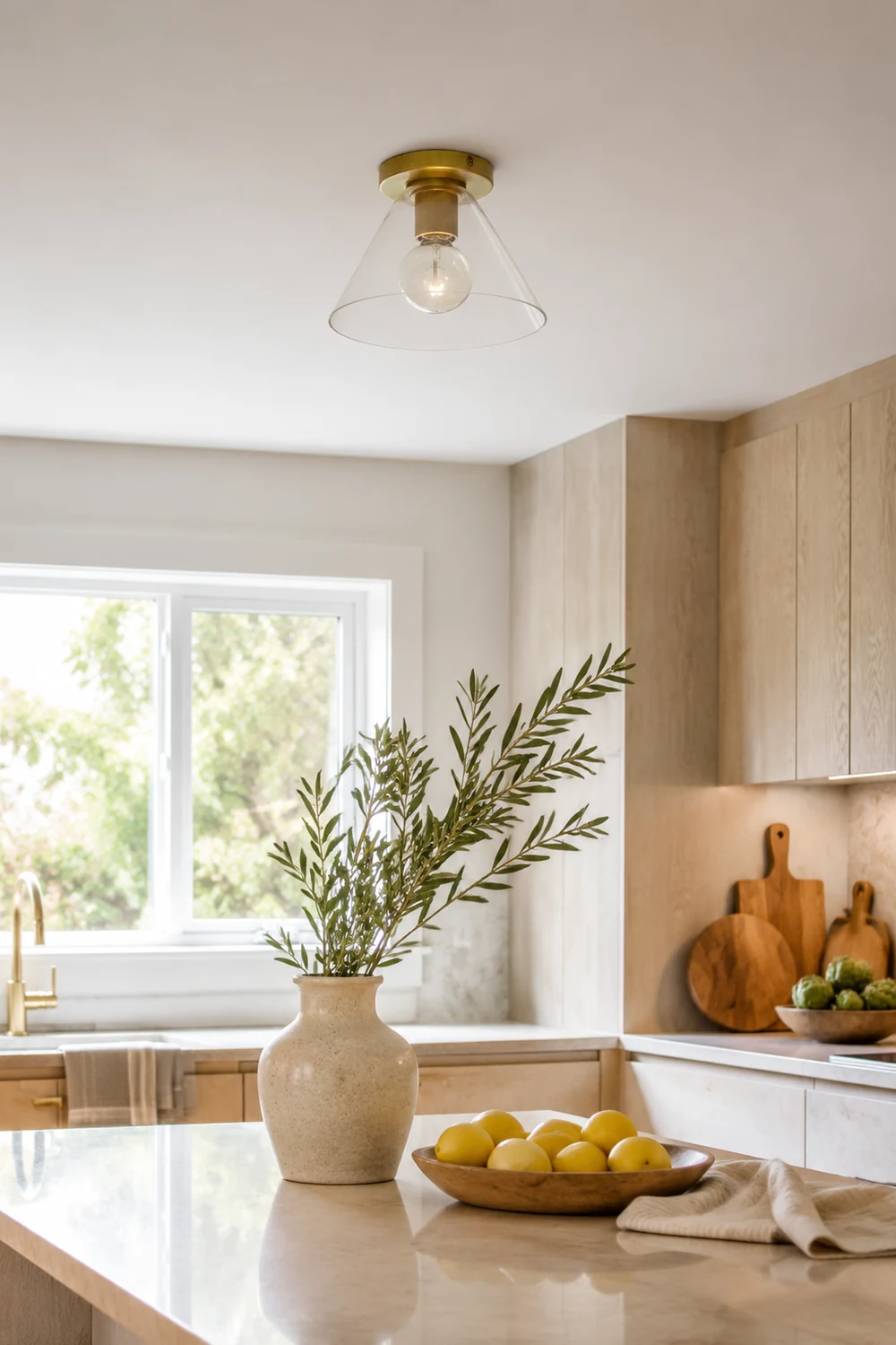 Simple Style Flush Mount Light - Lumpaz