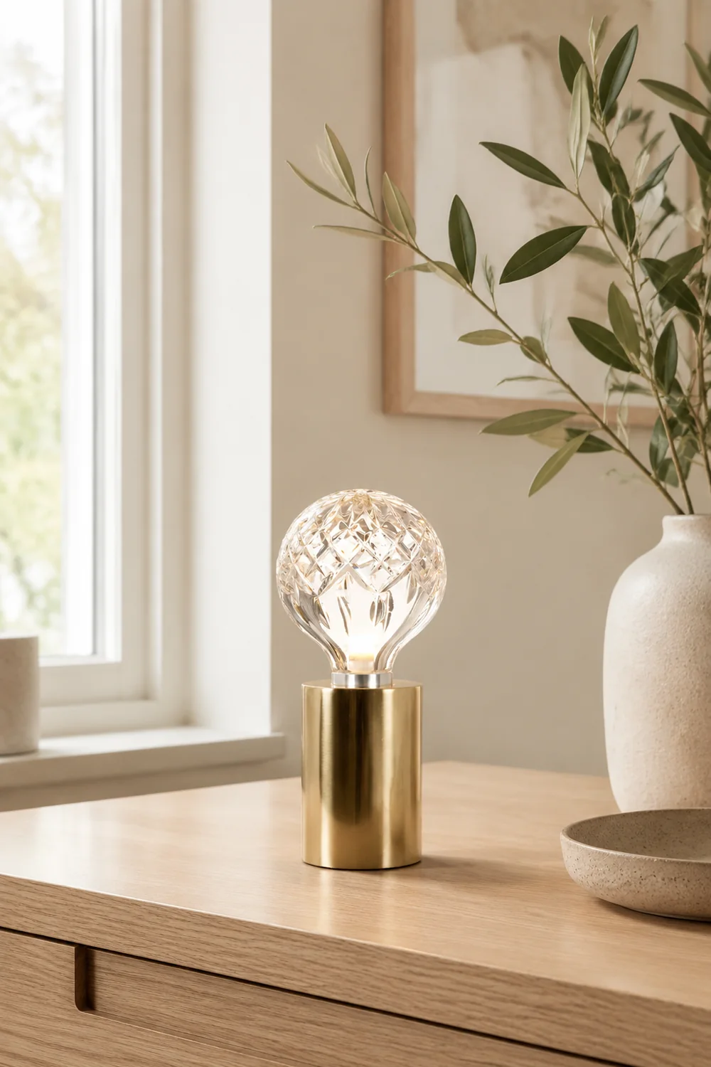 Crystal Bulb Table Lamp - Lumpaz
