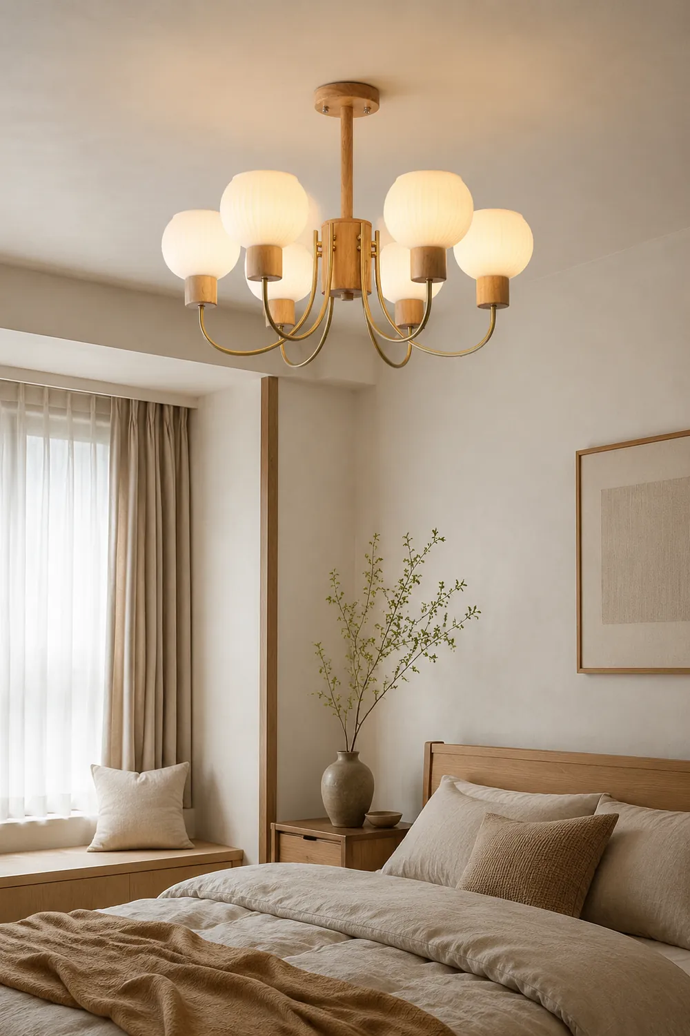 Donnelly Wooden Chandelier - Lumpaz