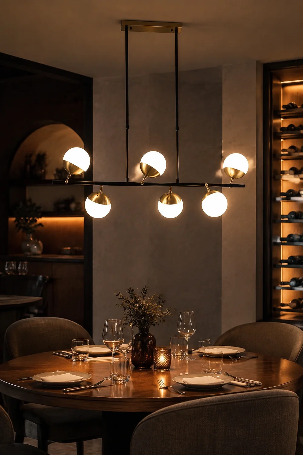 Waverly Restaurant Chandelier - Lumpaz