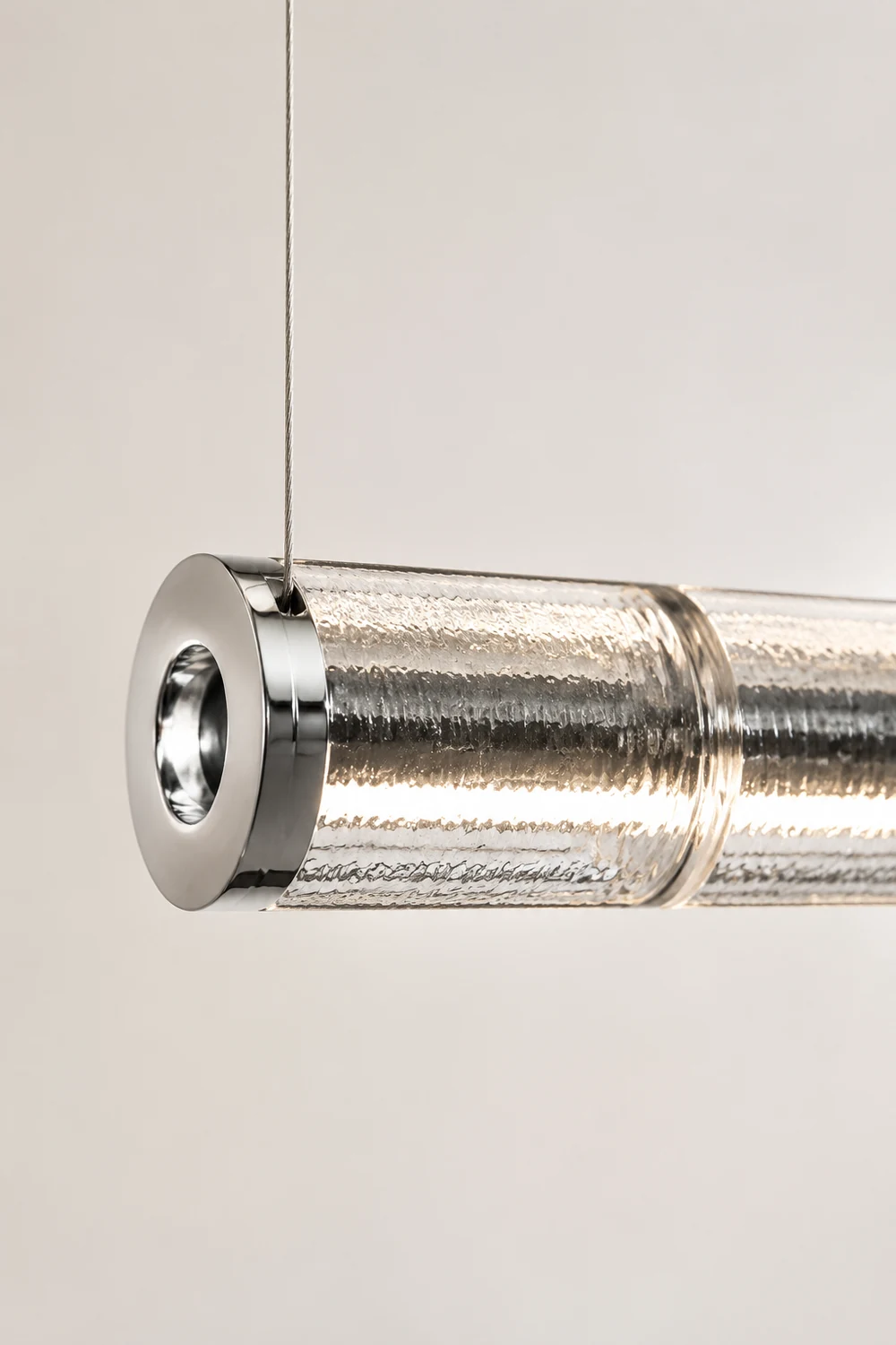 Mcdade Segmented Glass Chandelier - Lumpaz