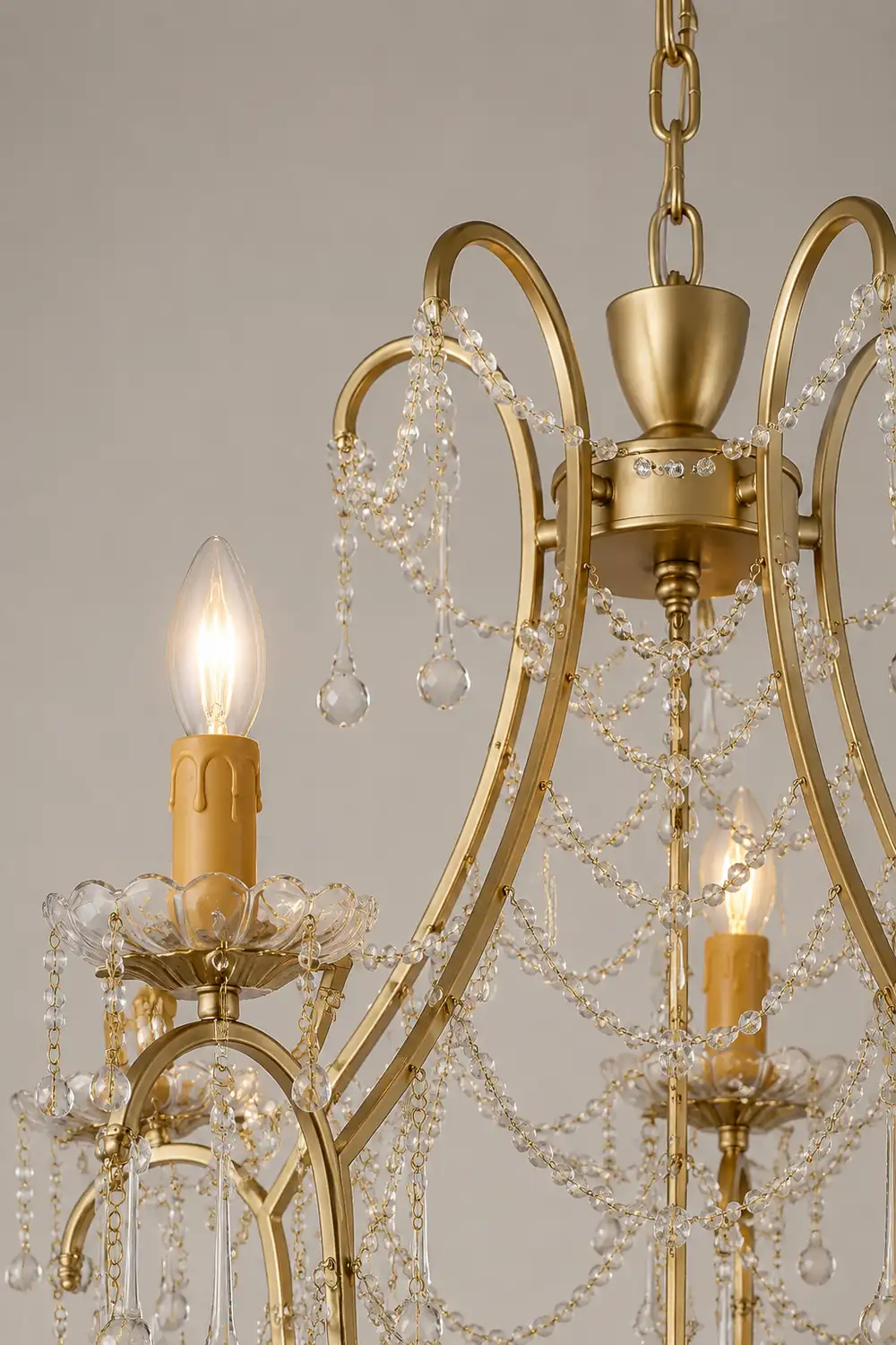 Crystal Birdcage Chandelier - Lumpaz