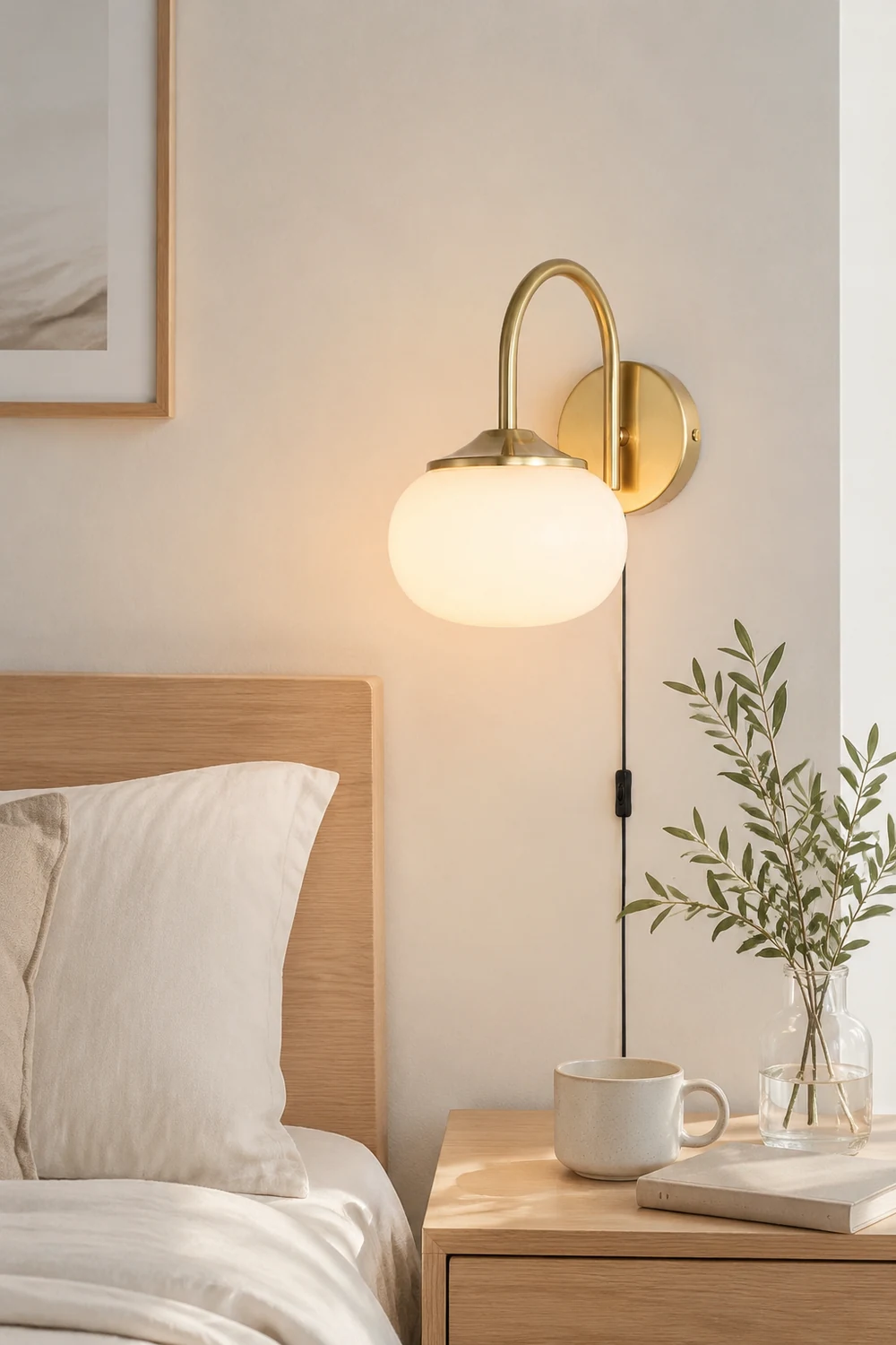 Marshmallow Sconce Plug Version - Lumpaz
