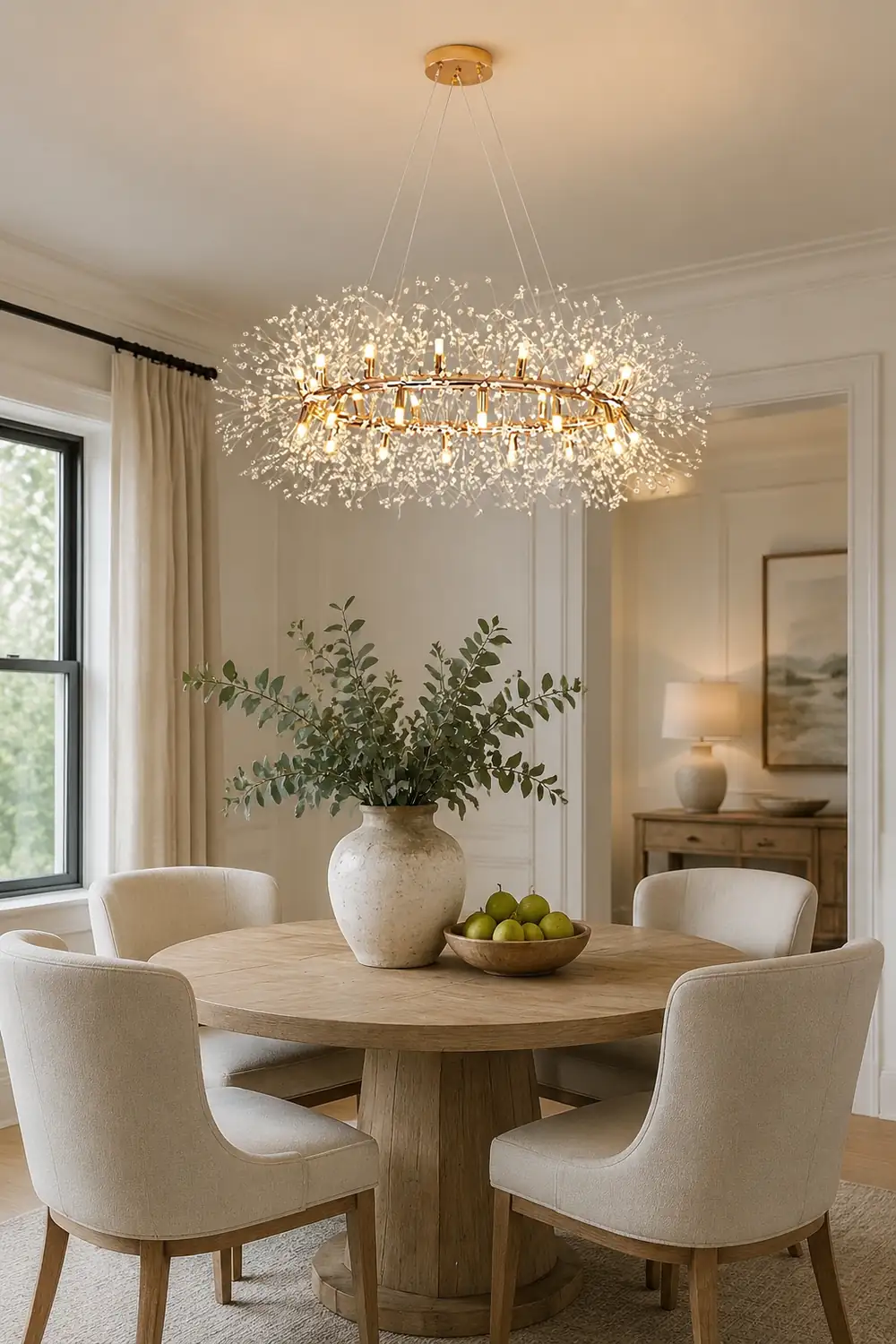 Dandelion Round Chandelier - Lumpaz