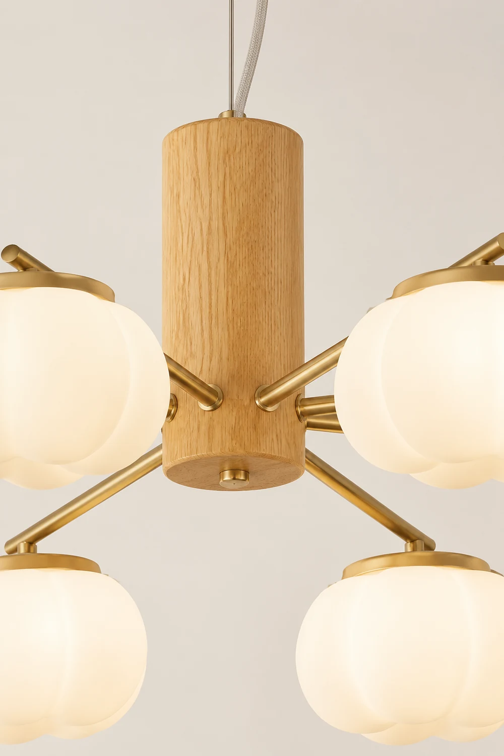 Cotton Balls Chandelier - Lumpaz