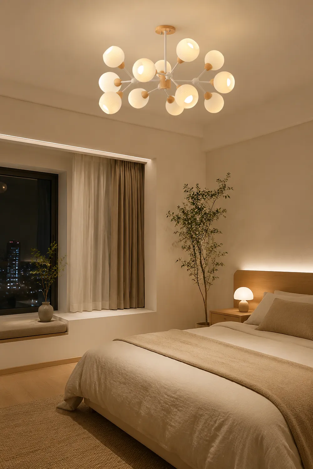 Shpehp Wood Chandelier - Lumpaz