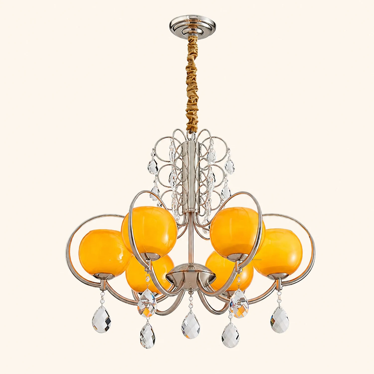 Doria Crystal Chandelier - Lumpaz