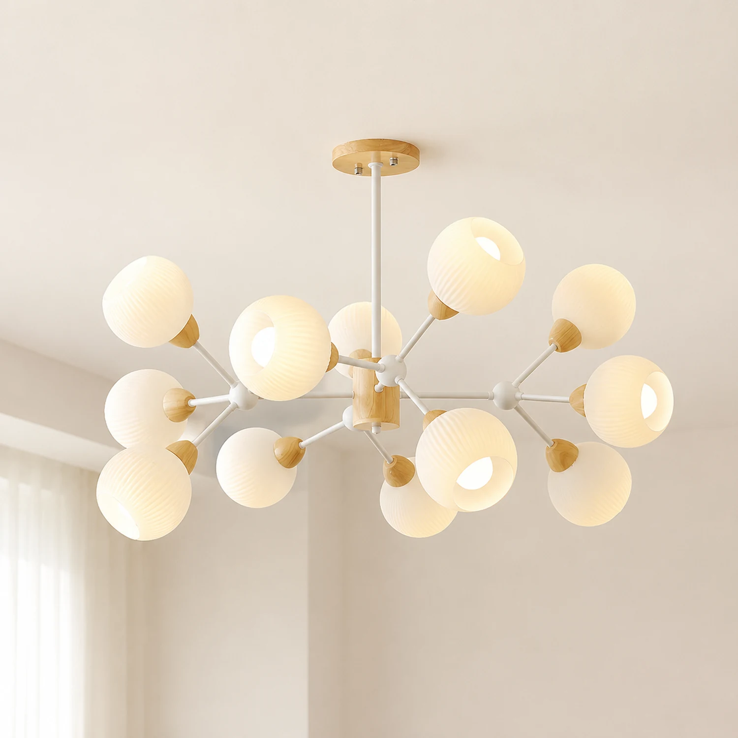Shpehp Wood Chandelier - Lumpaz