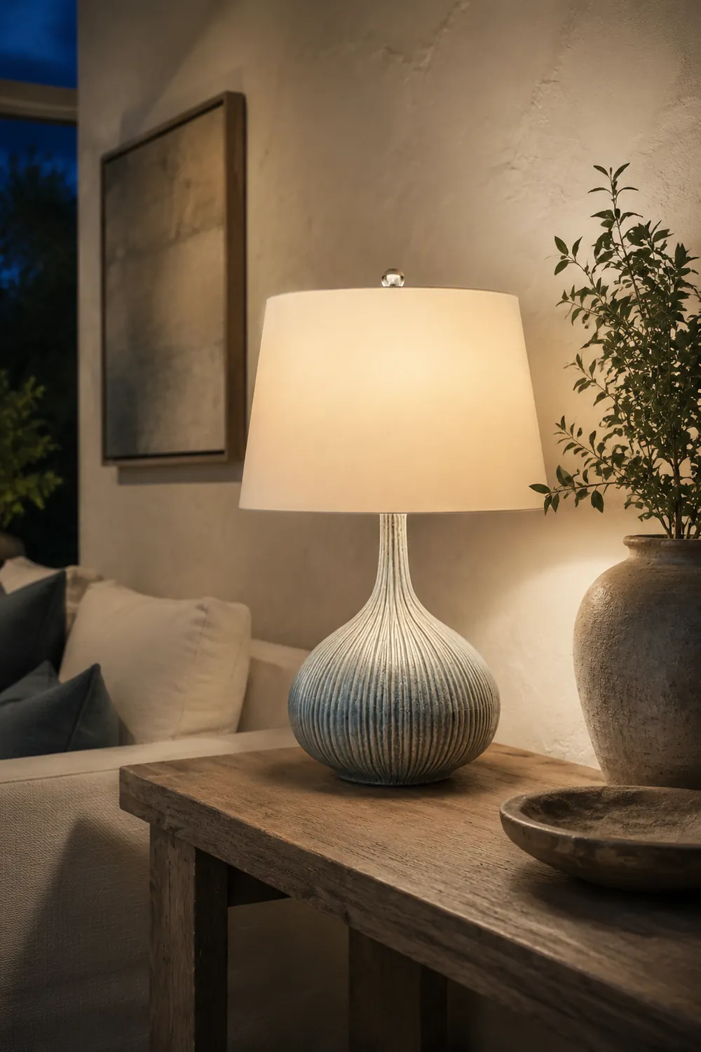 Kole Ceramic Table Lamp - Lumpaz