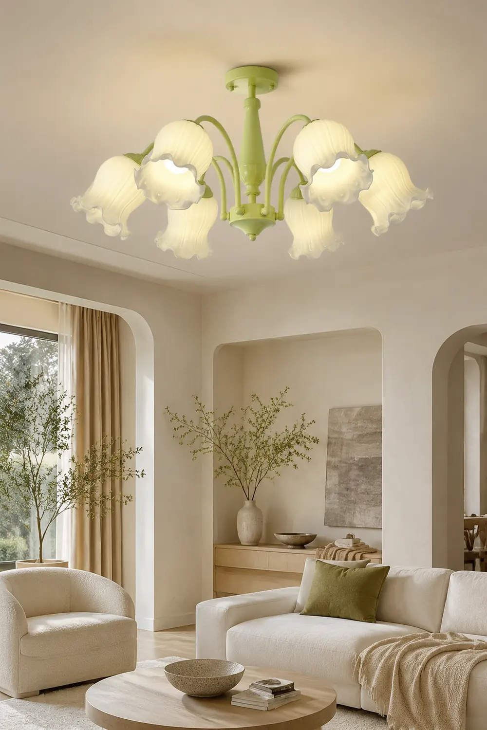 Trumpet Flower Chandelier - Lumpaz