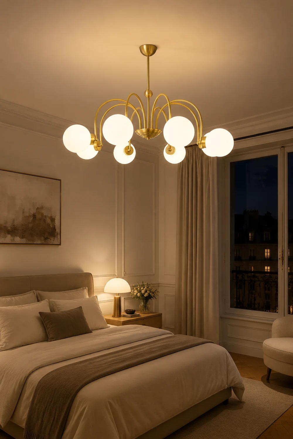 Yisu Brass Chandelier - Lumpaz
