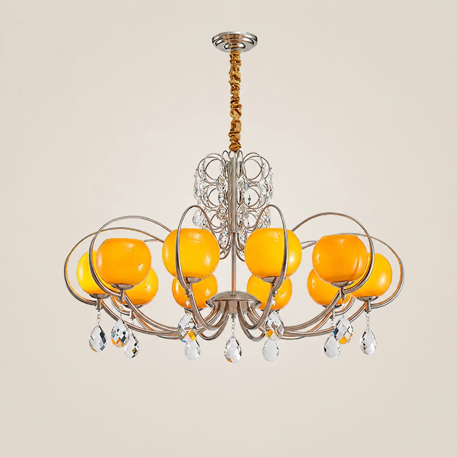 Doria Crystal Chandelier - Lumpaz