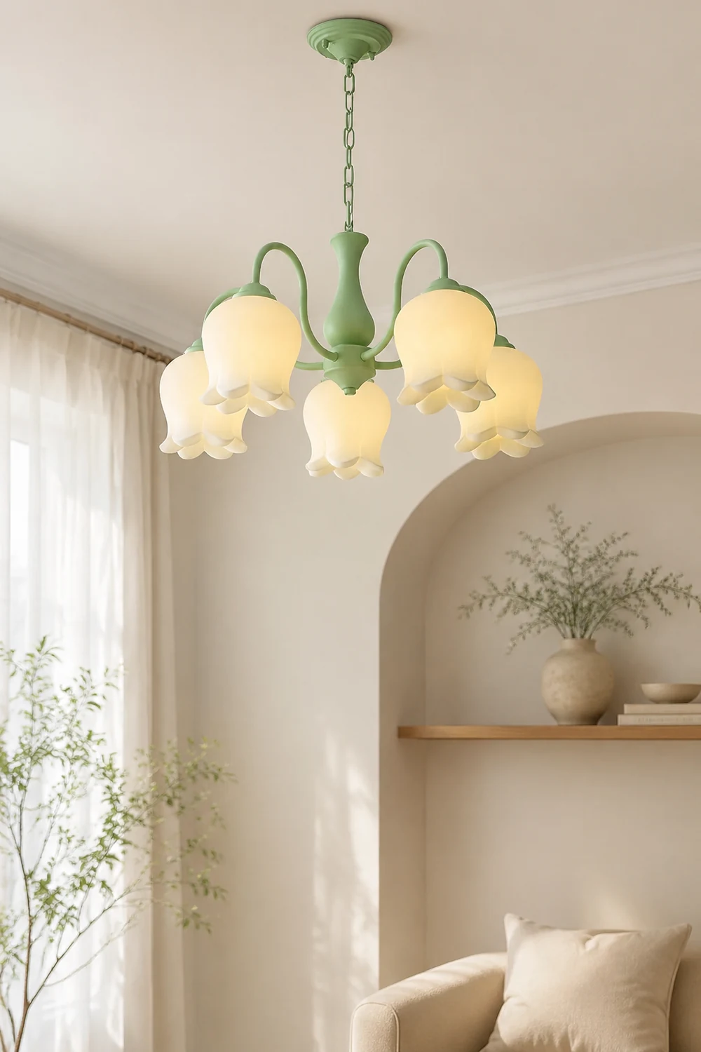 Elegant Lilium Chandelier - Lumpaz