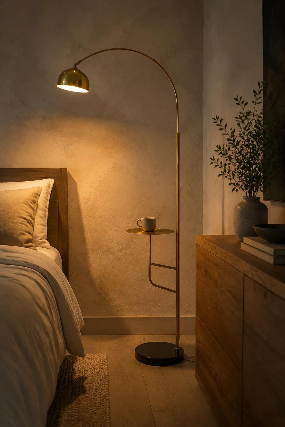 Arc Bell Floor Lamp - Lumpaz