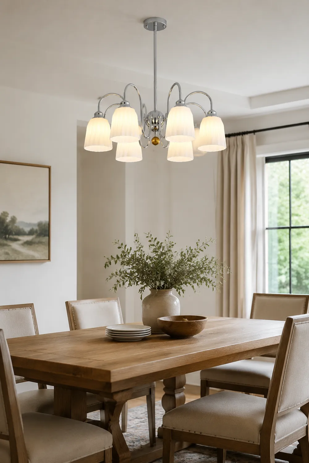 Bauhaus Pleated Chandelier - Lumpaz