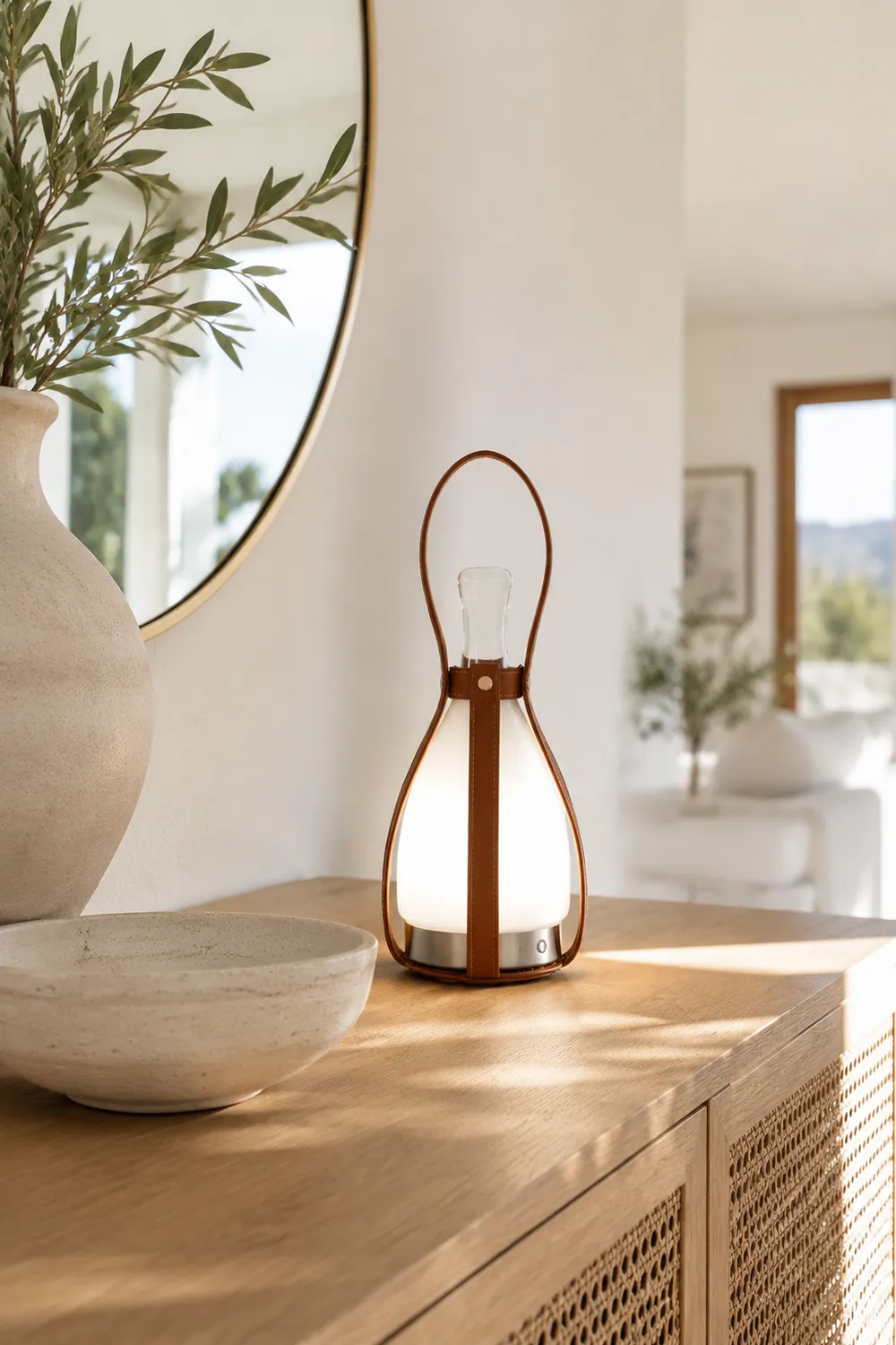 Bell Portable Built-in Battery Table Lamp - Lumpaz