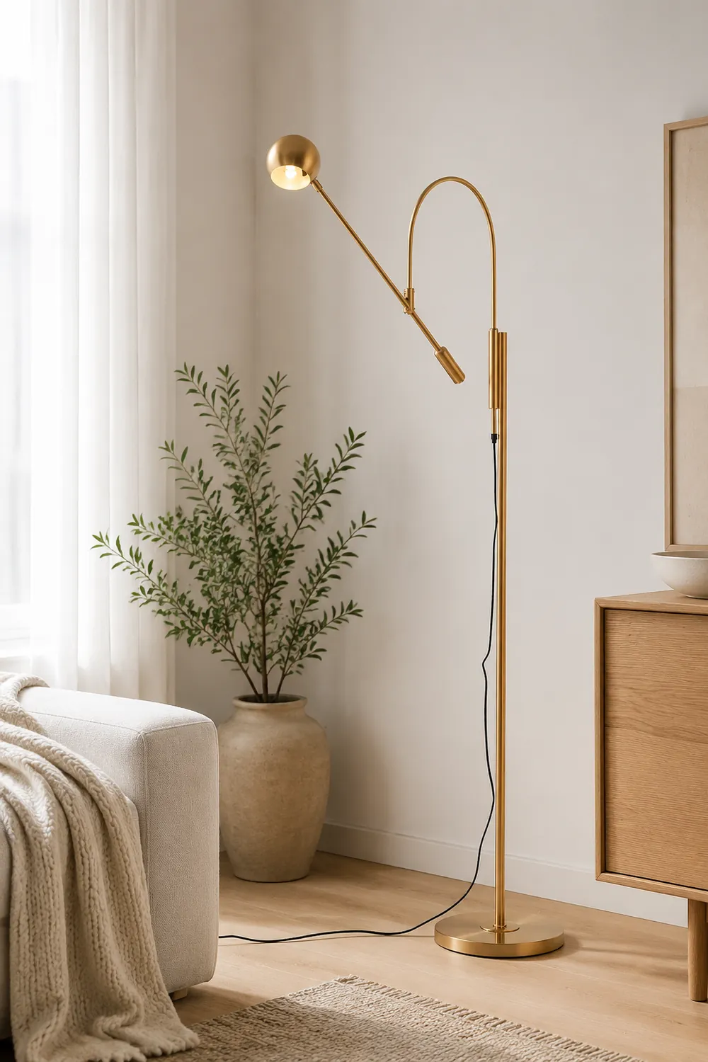 Scandinavian Floor Lamp - Lumpaz