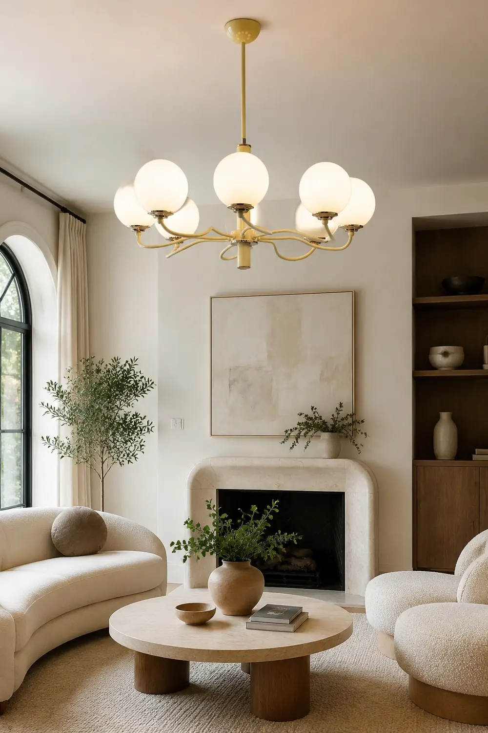 Radiant Globe Chandelier - Lumpaz
