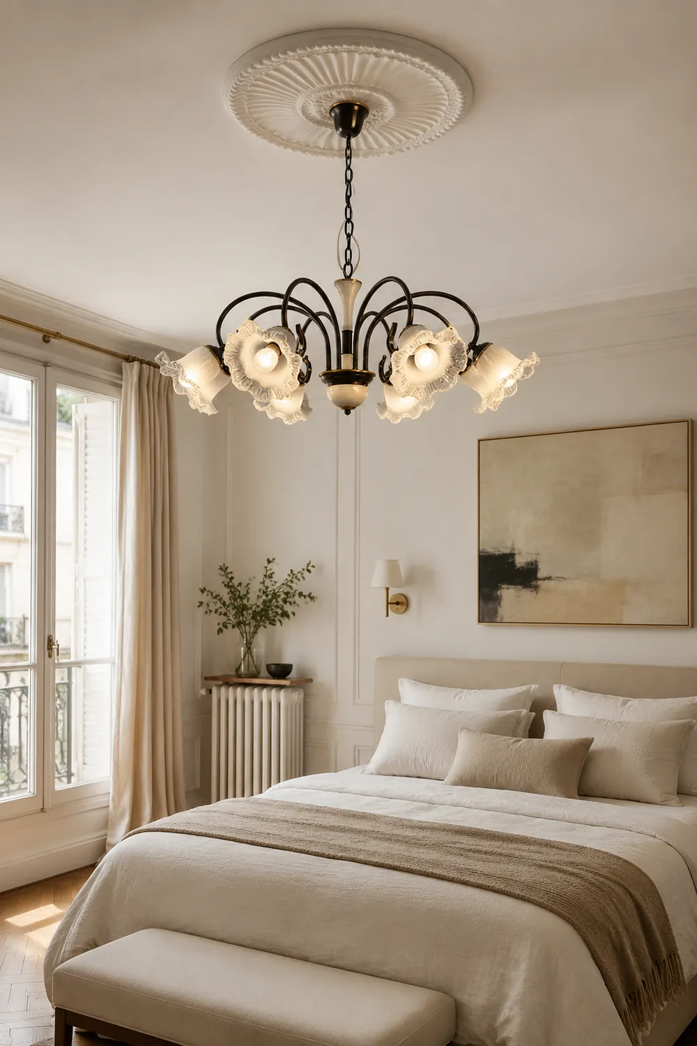 Luce Black Chandelier - Lumpaz