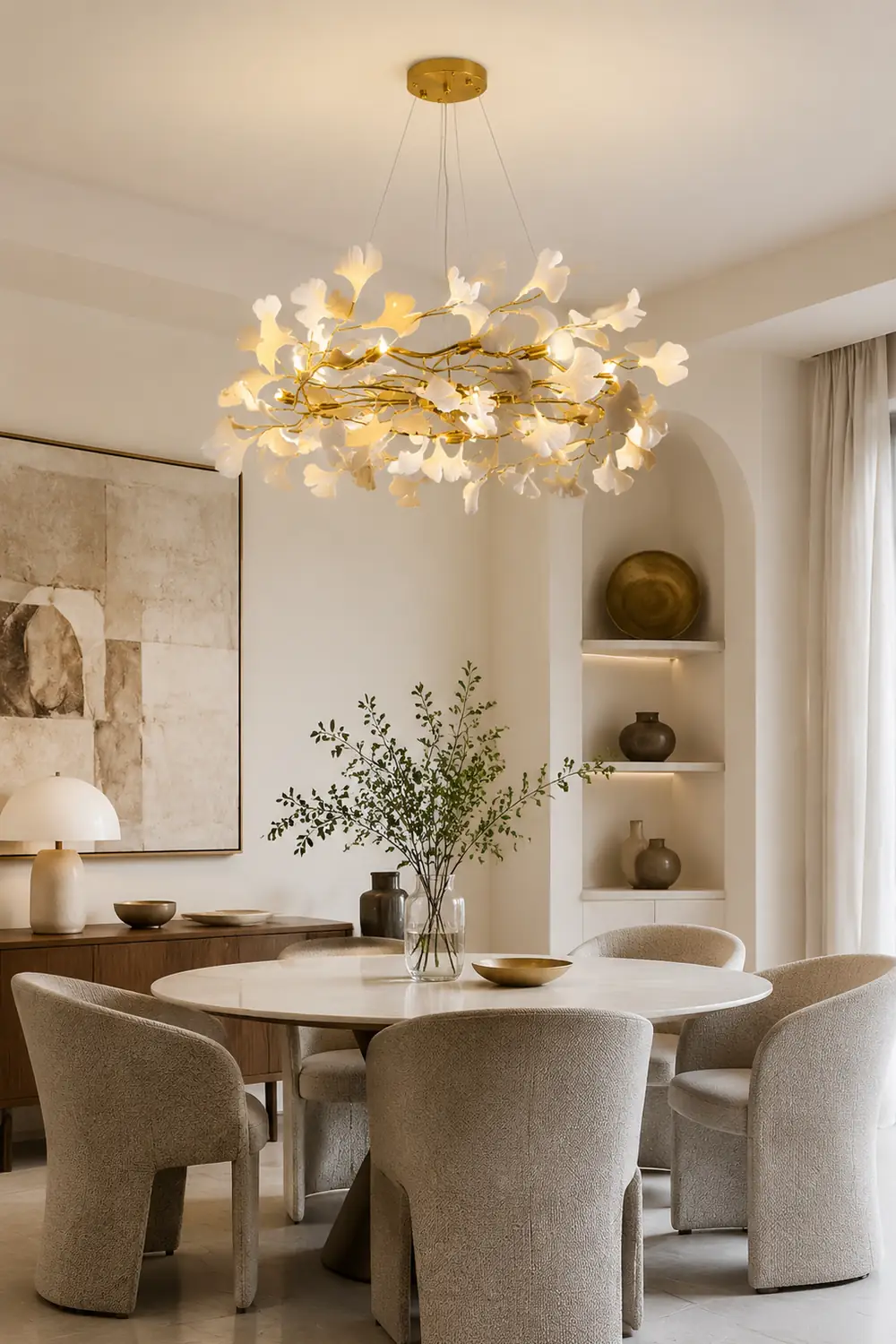 Gingko Chandelier P - Lumpaz