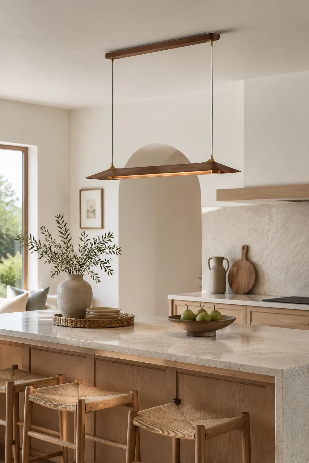 Mernoe Wooden Chandelier - Lumpaz