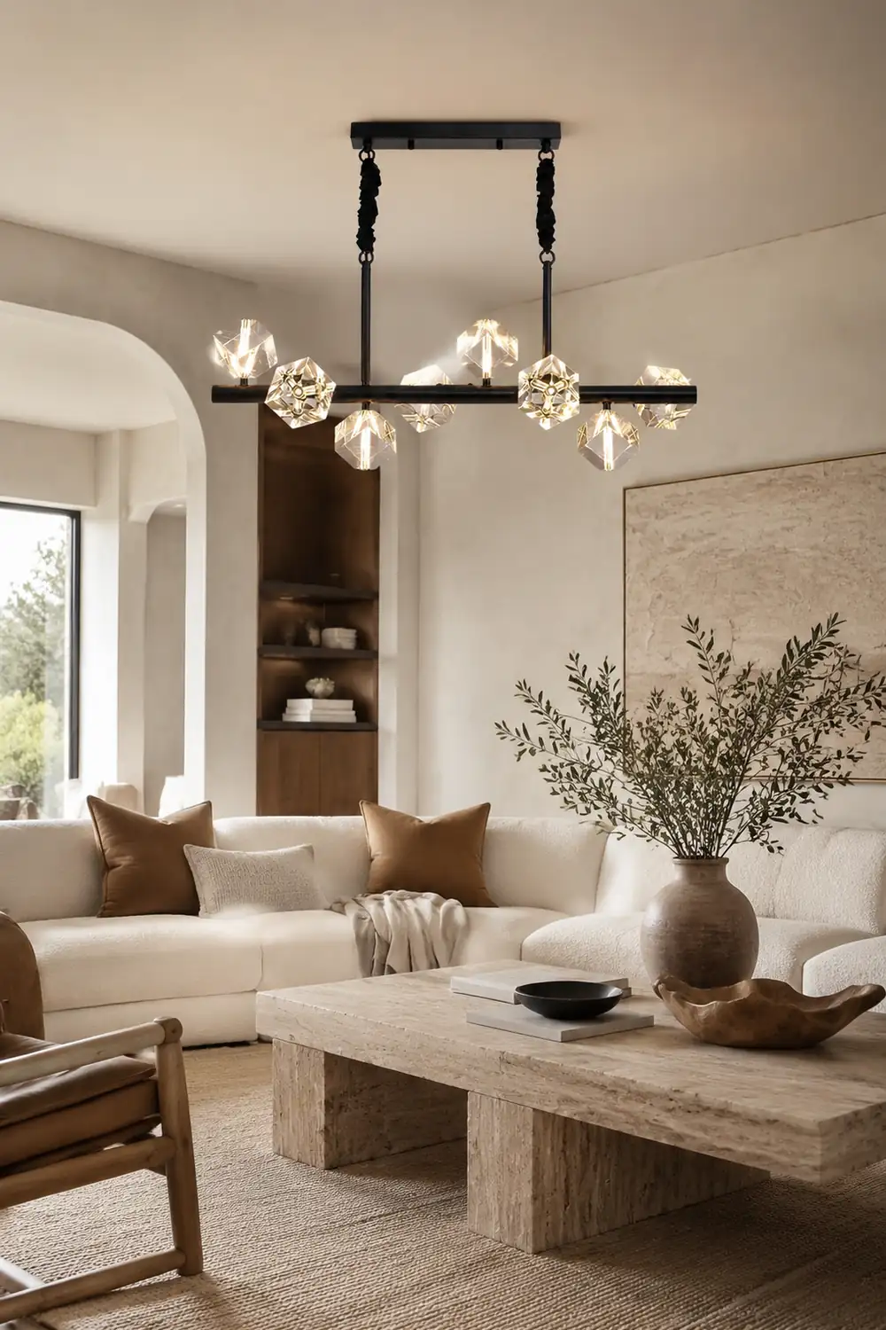 Takku Crystal Chandelier - Lumpaz