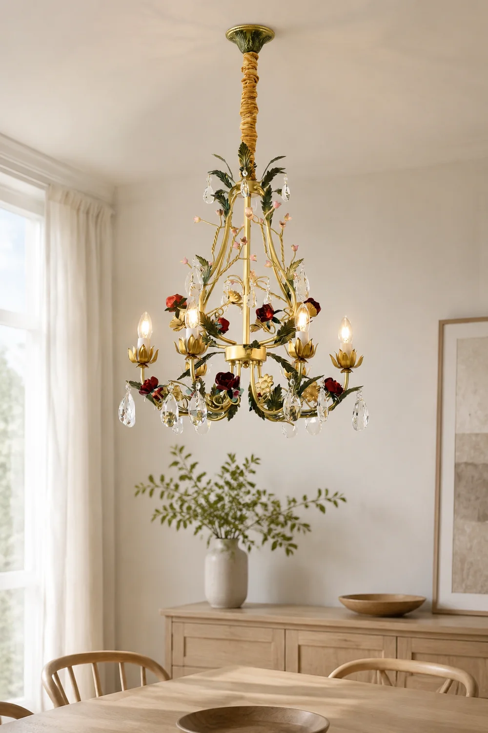 Rose Love Chandelier - Lumpaz