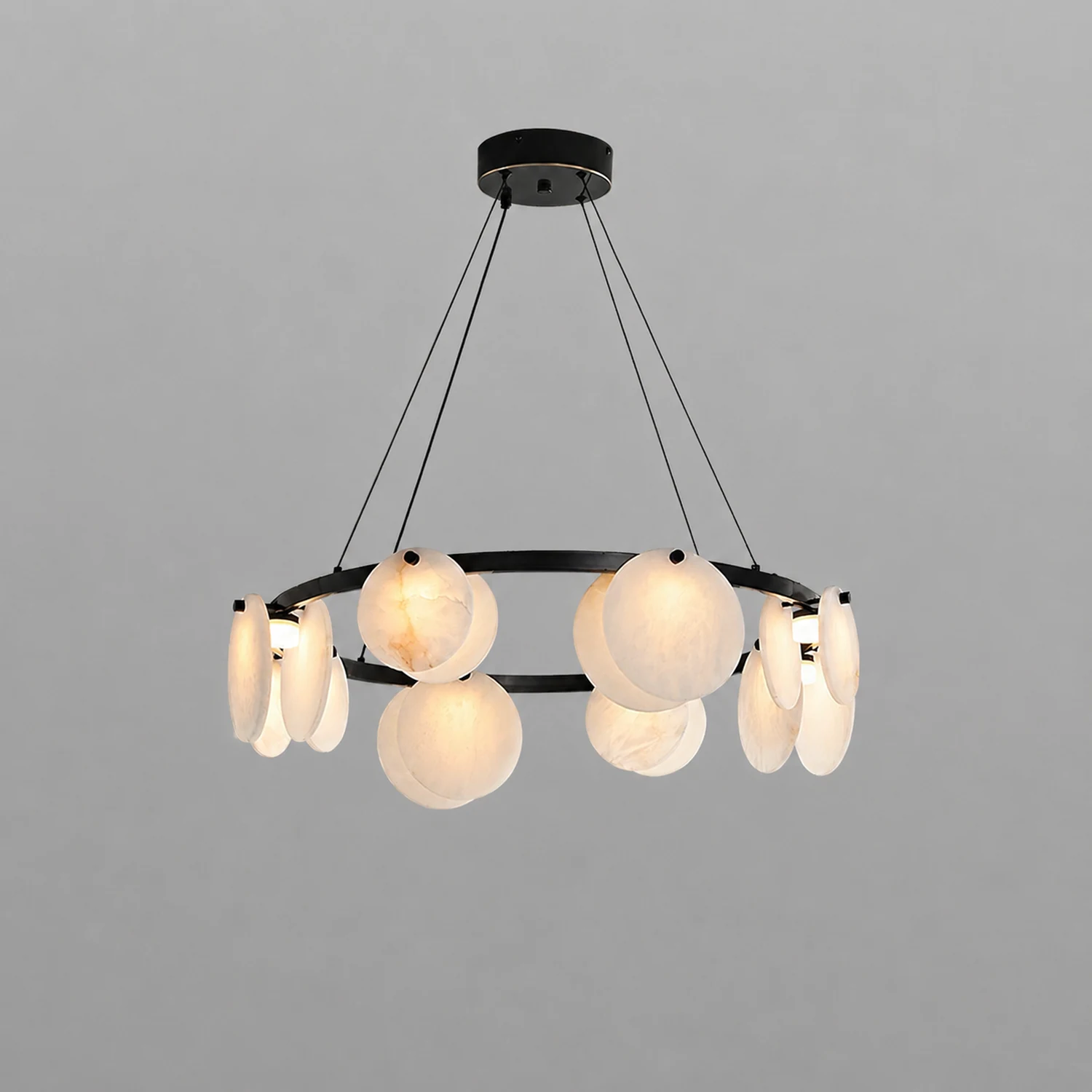 Trinidad Alabaster Chandelier - Lumpaz