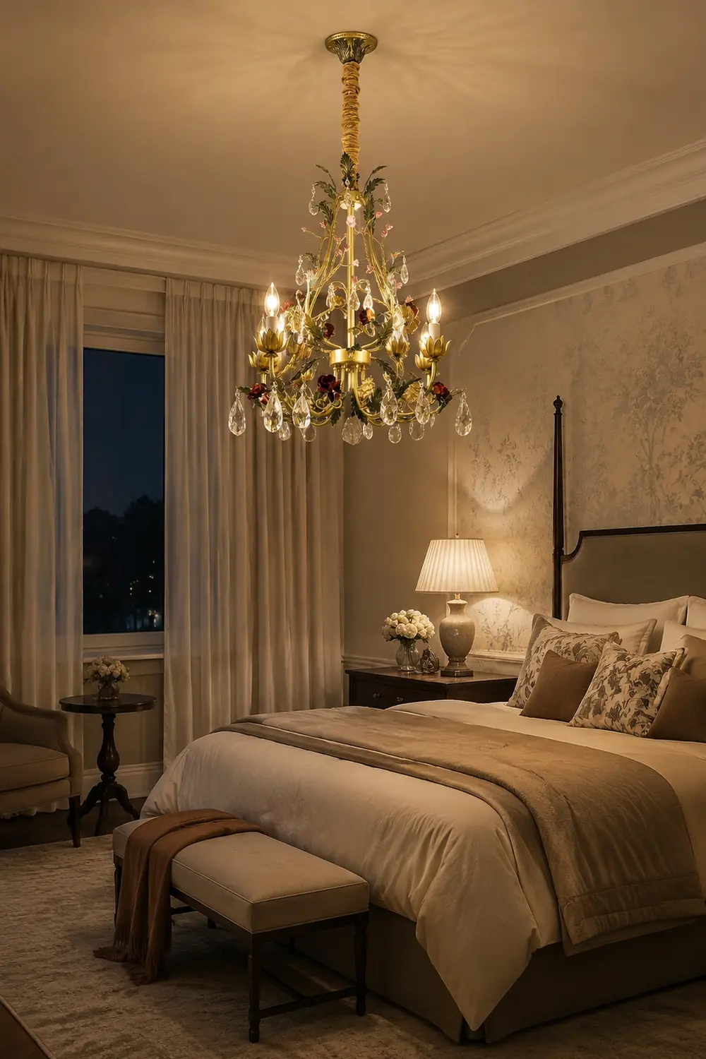 Rose Love Chandelier - Lumpaz