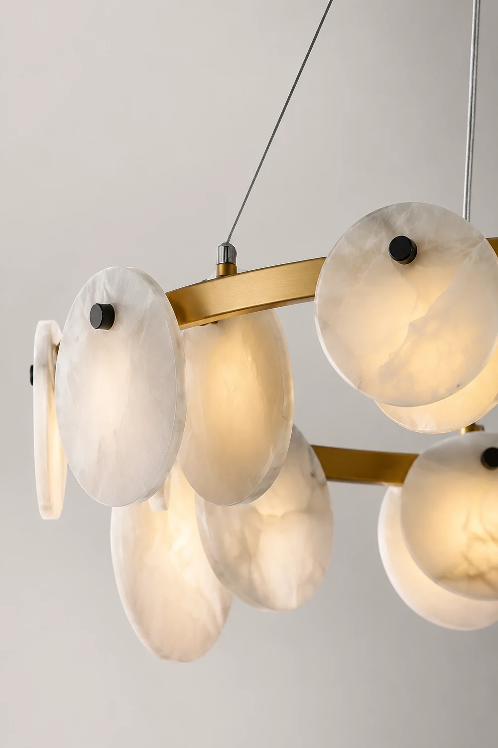 Trinidad Alabaster Chandelier - Lumpaz