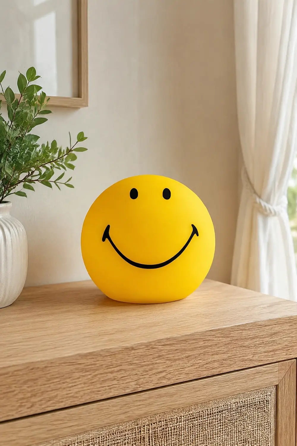 Smiling Rechargeable Built-in Battery Table Lamp - Lumpaz
