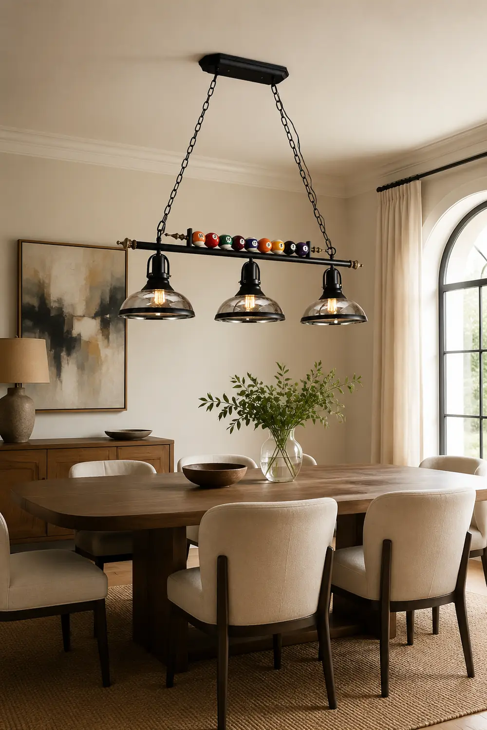 Kasha Billiard Chandelier - Lumpaz