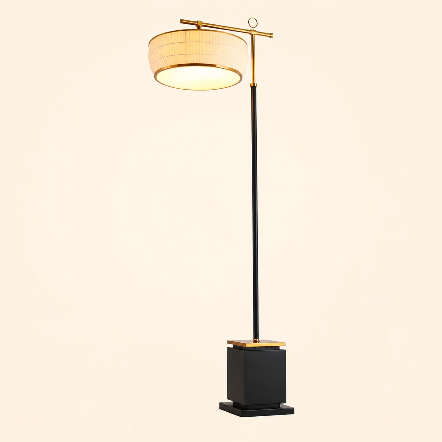 Hejun Fabric Floor Lamp - Lumpaz