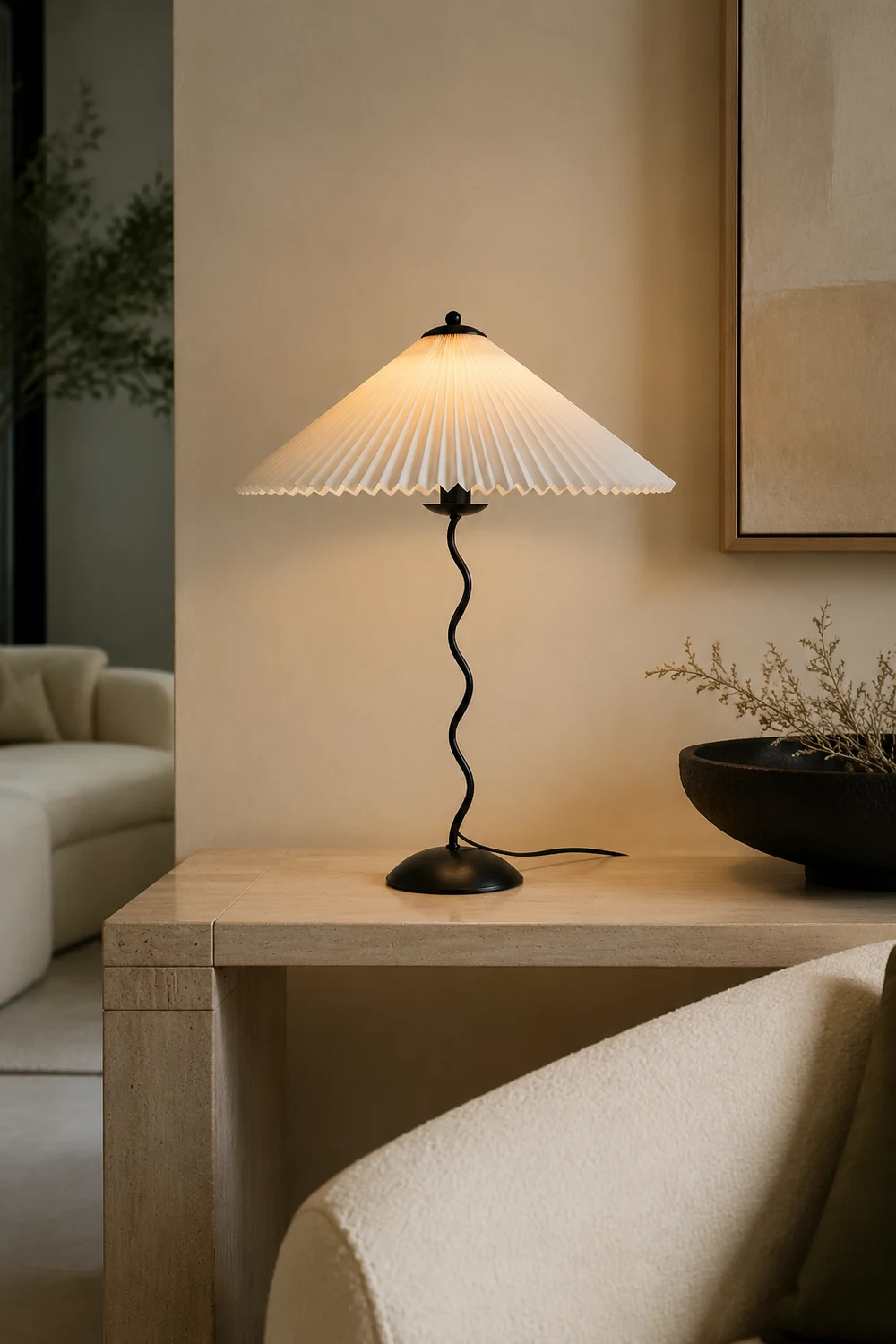 Squiggle Table Lamp - Lumpaz