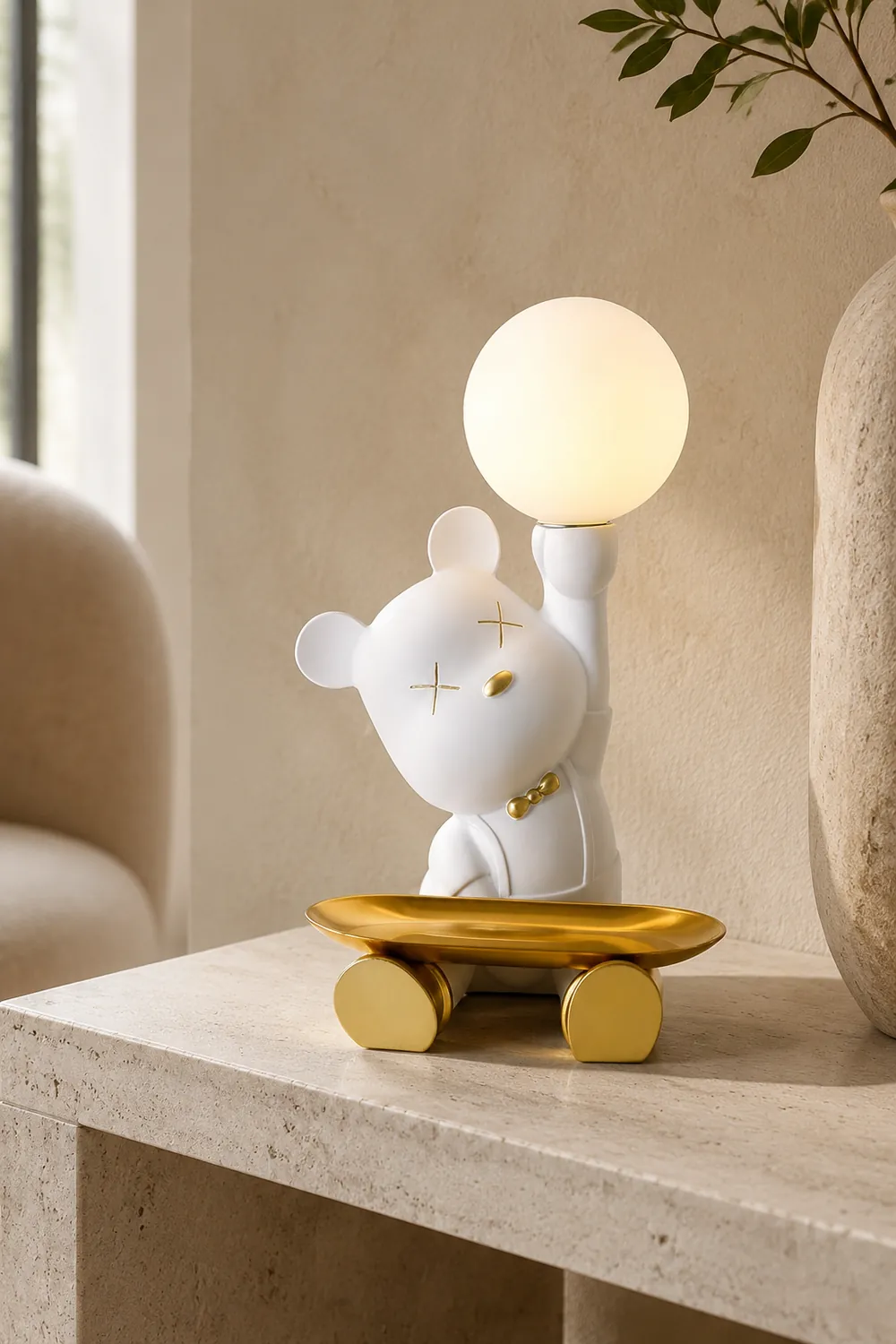 Violent Bear Tray Desk Lamp - Lumpaz
