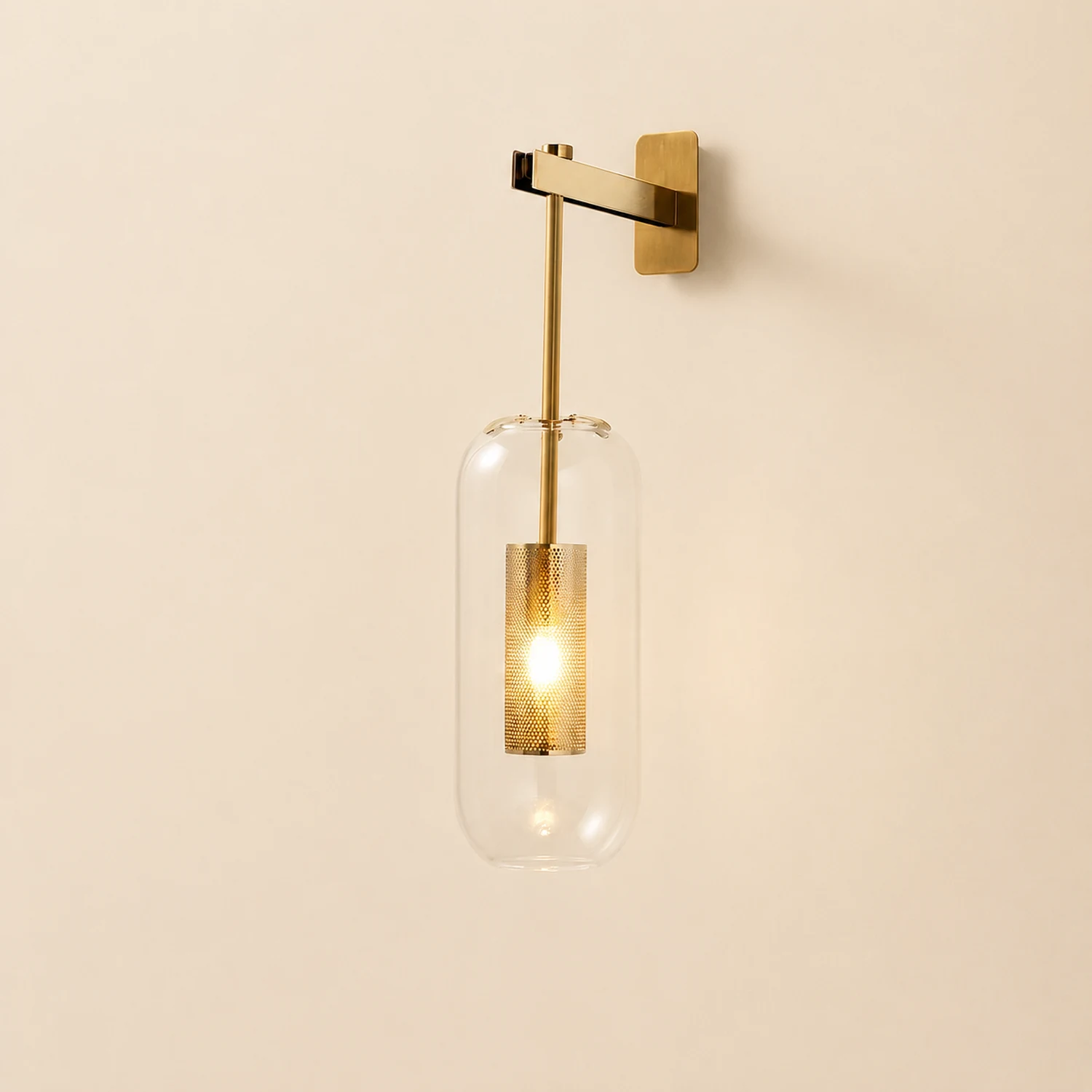 Vadim Glass Wall Lamp - Lumpaz