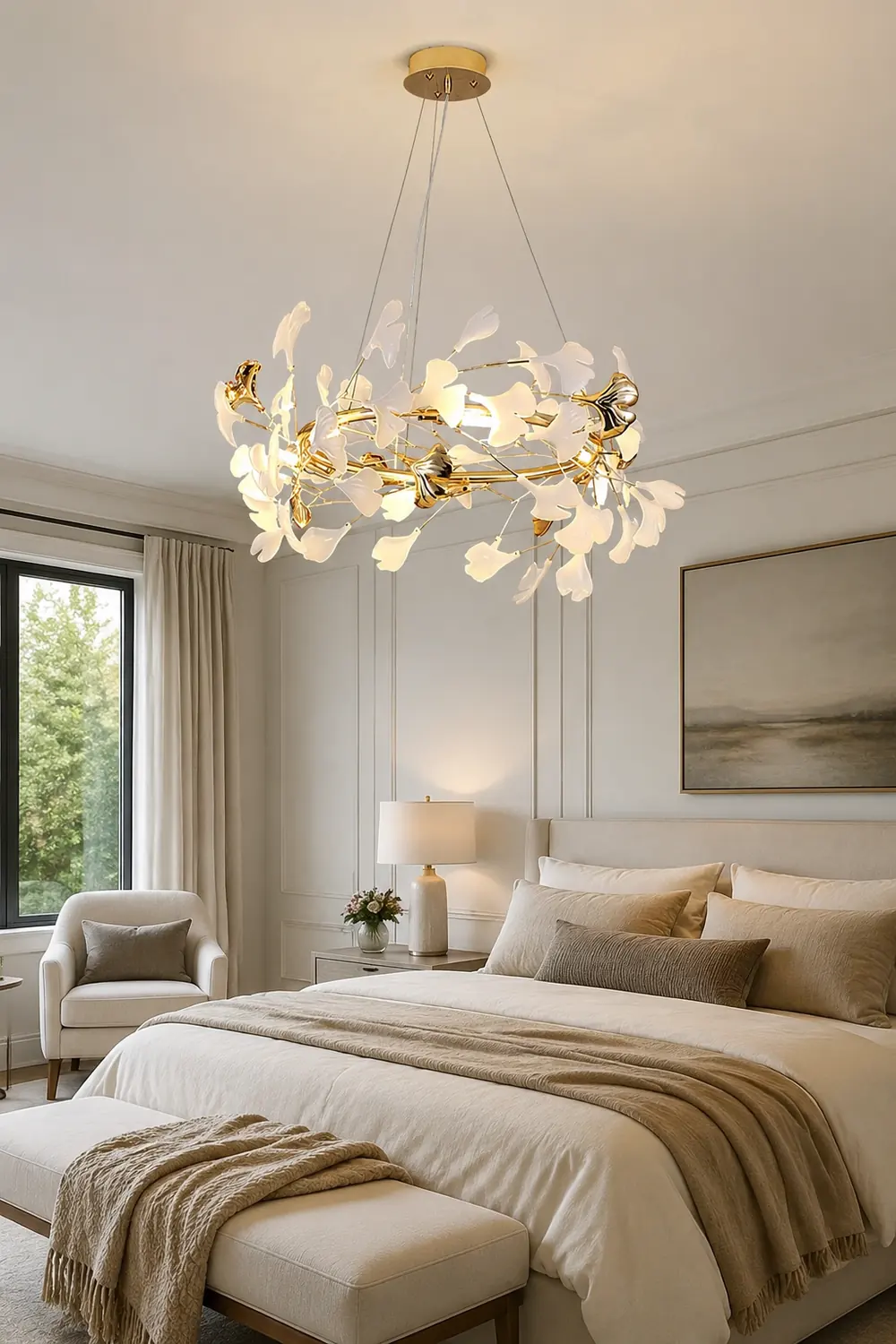 Gingko Chandelier T - Lumpaz