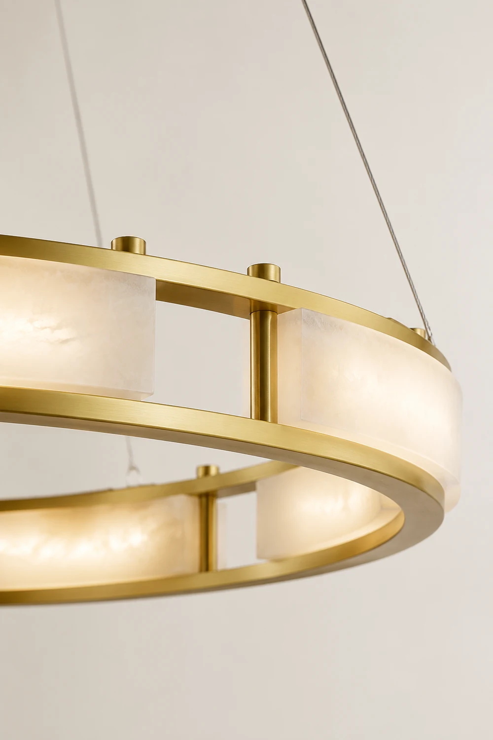 Qatar Alabaster Chandelier - Lumpaz