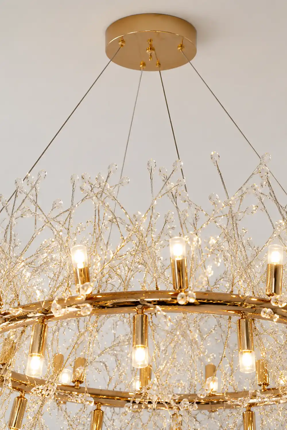 Dandelion Round Chandelier - Lumpaz